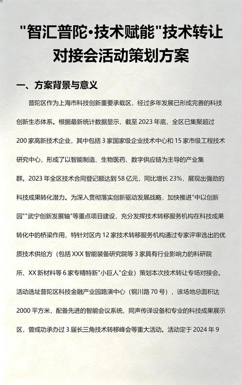 普陀區口碑好的技術轉讓廠家活動方案